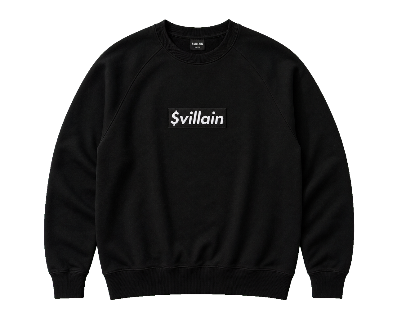 BOX SWEATSHIRT - BLK
