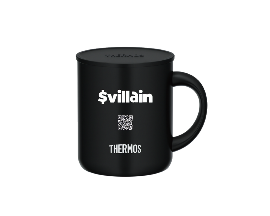 THERMOS WITH VILLAIN